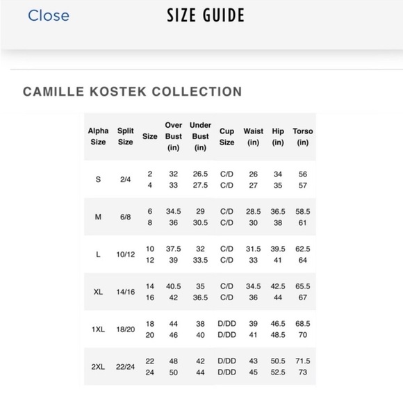 Swimsuits For All Camille Kostek She’s Iconic Underwire Brazilian One Piece - Picture 9 of 9